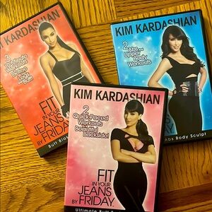 Kim Kardashian Workout DVD Trio
